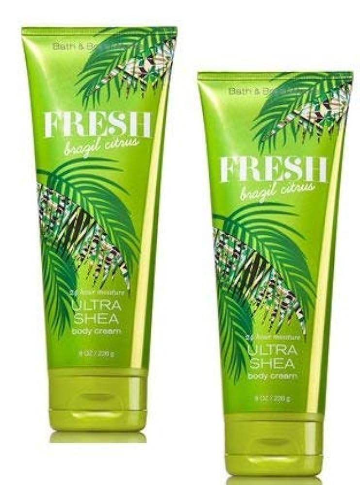 Amazon.com : Fresh Brazil Citrus Ultra Shea Body Cream 8 Oz